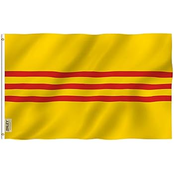 Amazon Com South Vietnam Flag 3x5 New 3ftx5ft Vietnamese Banner