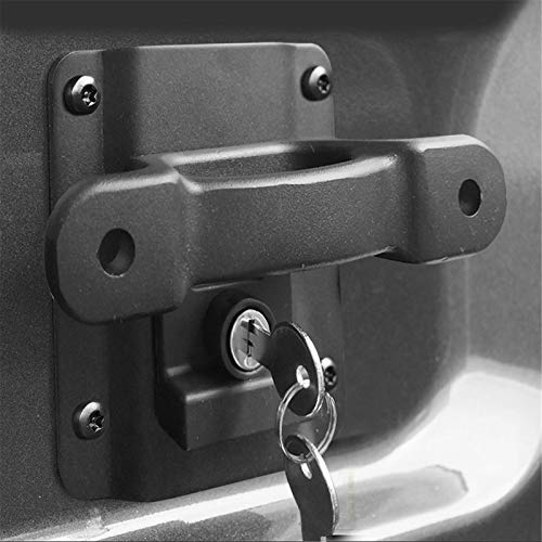 KAIRAY 4 Pack Boxlink Tie Down Anchors Cleats Bed Tie Downs with Tie Down Plates Brackets Anti