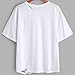 Women Summer Casual T Shirt, Tenworld Teen Girls Short Sleeve Funny T-Shirts (S, White)