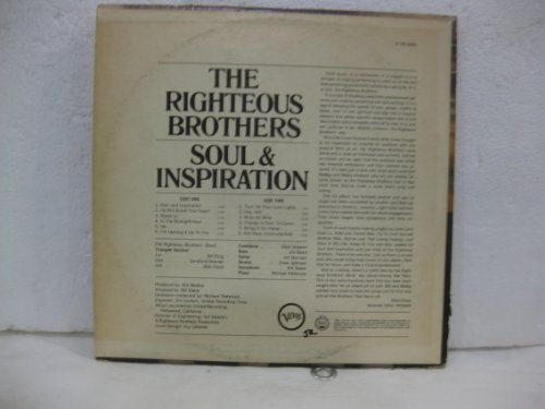 The Righteous Brothers - The Righteous Brothers Soul & Inspiration Vinyl - Zortam Music