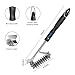 KIBEE Safe Grill Brush With Scraper Best 3in1 BBQ Brush Grill Bristle Free＆Rust Resistant Stainless Steel Grill Cleaning Brush For Weber Gas/Charcoal Grill-New Arrival