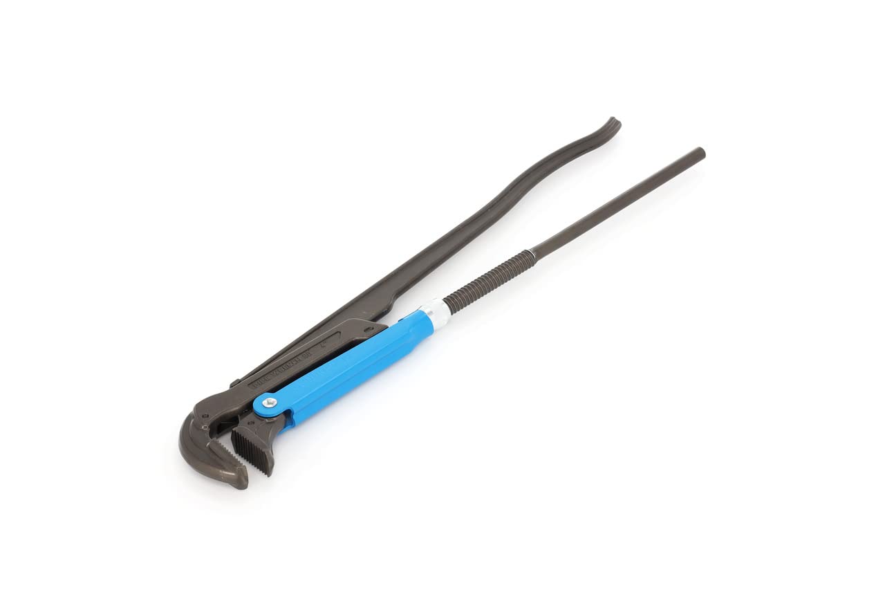 GEDORE 85° Angled pipe wrench, Clamping width 130 mm, Swedish, Self-locking, Solidly built, Flame-hardened teeth, 175 4