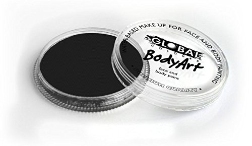 Global Body Art Face Paint - Standard Strong Black 32gr