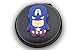 Finex - Set of 2 - CAPTAIN AMERICA Earphone Earpods In-ear Headphone USB cable Portable Hard Shell case