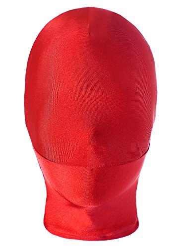 Justincostume lycra spandex full cover zentai hood mask…