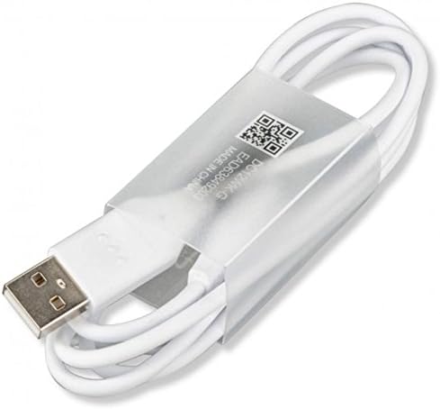 Genuine White Samsung Galaxy Type C USB Data Cable For Samsung Galaxy A3 (2017) A5 (2017) A7 (2017) Galaxy S8/S8 Plus/Galaxy TabPro S (No Retail Packaging)