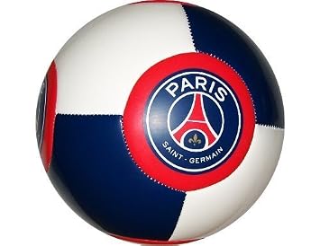 Ballon Officiel PSG – Signature Des Joueurs, Taille 5, Polyuréthane, Collection Paris Saint-Germain