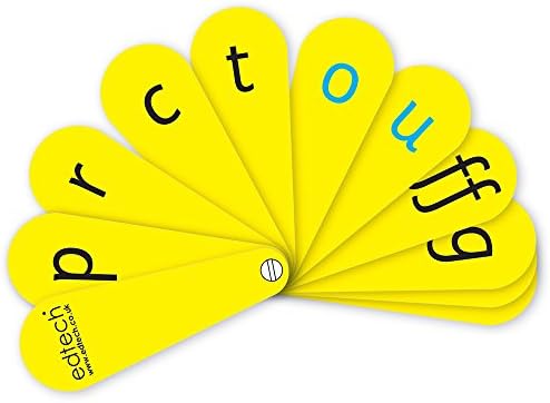 Inspirational Classrooms3003609 Pupils Letter Fan Educational Toy (Pack of 5)