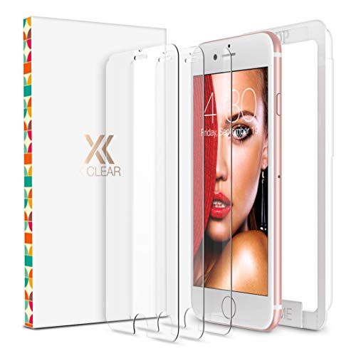 image for XClear Screen Protector for iPhone 8 and iPhone 7 (4.7-inch) (3 Pack),