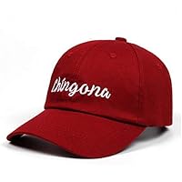 Qamkado 100% Cotton Chingona Dad Hat Unisex Embroidery Brand Baseball Cap Snapback Caps Hip Hop Burgundy