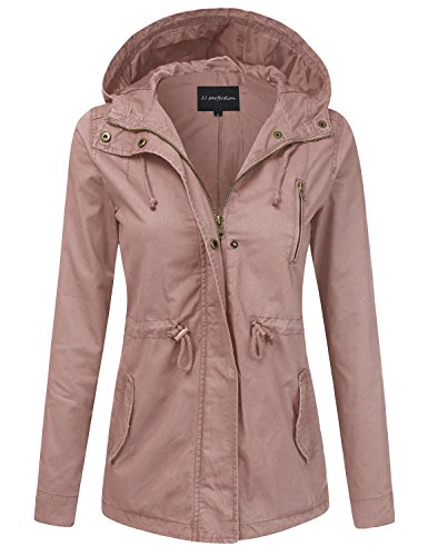 mauve utility jacket