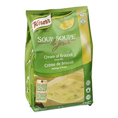 Knorr Cream of Broccoli Soup Mix, Soup Du Jour, 551g/19