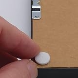 Felt Gard 10mm Self-Adhesive Felt Furniture Pads 75-Pack White Noise Dampening view 9