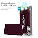 X-level iPhone 6s Case, [Guardian Series] Soft Elastic [Thin Light] for iPhone 6/6s (4.7 Inch) Wine Red