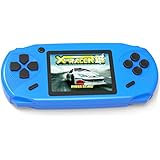 Beijue 16 Bit Handheld Games for Kids Adults 3.0'' Large Screen Preloaded 100 HD Classic Retro Video Games USB Rechargeable Seniors Electronic Game Player Birthday Xmas Present (Blue)