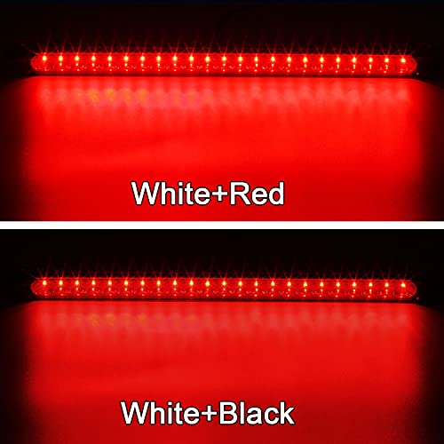 Partsam 2PC Red 17" 23 LED Light Bar Stop Turn Tail