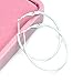 IBLUE Jewelry Women's Black Hoop Earrings Sets Stainless Steel 6 Pairs a Set