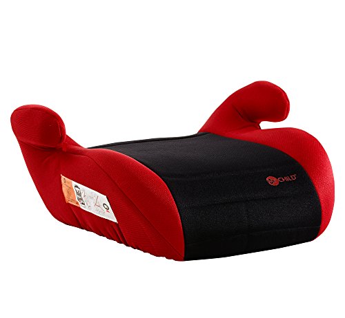 Mychild Button Booster Seat Red/Black