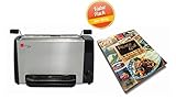Ronco RG1001BLGEN Ready Grill, Black, With the Ready Grill Cookbook