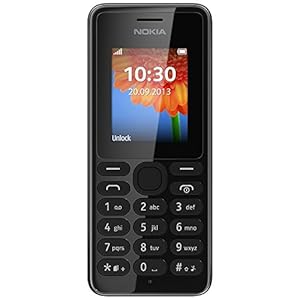 Vodafone Nokia 108 Pay as you go Handset – Black