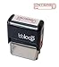 bbloop Stamp 'ENTERED' Self-Inking. RED Solid Color