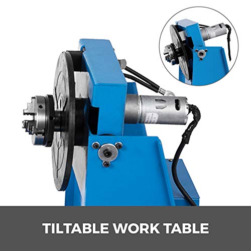 Mophorn 10KG Rotary Welding Positioner Turntable Table 110V Mini 0