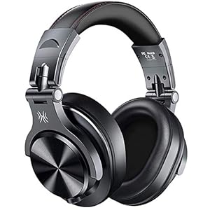 OneOdio-A70-Bluetooth-Headphones-Over-Ear-50-Hrs-Playtime-Stereo-WirelessWired-Headset-with-CVC60-Mic-Professional-Studio-Monitor-Mixing-Headphones-for-TVPCPhone OneOdio A70 Bluetooth Headphones Over Ear, 72 Hrs Playtime, Monitor Level Stereo Sound Quality, Foldable Wireless&Wired…