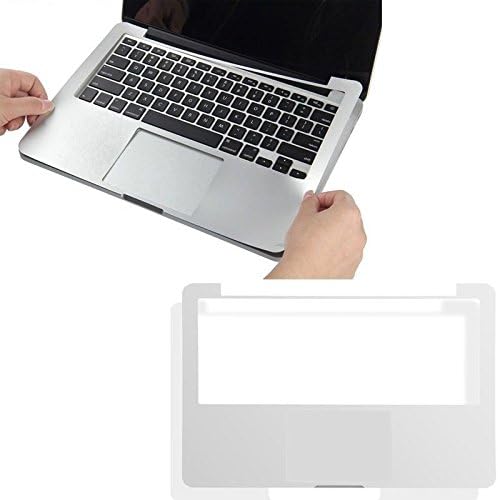 Full Guard wrist pad palm Rest cover skin For 2016 Macbook Pro 13 touch Bar (model : A1706) - Silver
