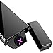 Electronic Dual Arc Cigar Lighter,Oiikury Windproof Rechargeable Flameless Butane Free Plasma Lighter(Black ice)