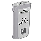 Speedy Inks - Remanufactured Replacement for HP 72 HP C9374A HY Gray Ink Cartridge for use in DesignJet T1100, T1100ps, T1120, T1120 SD-MFP, T1120ps, T1200, T1200ps, T1300, T2300 T2300 T610 T620