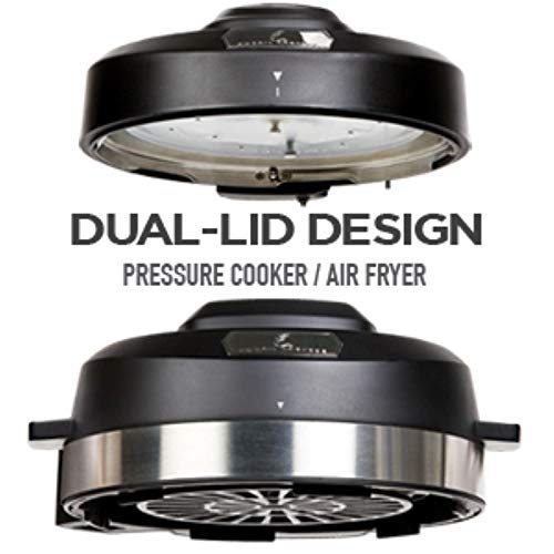 Emeril Everyday Pressure Air Fryer, 8 Qt with 5 Pc Accessory Pack