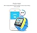 KOBWA Updated GPS Tracker Kids Smartwatch Wrist Sim Watch Phone Anti-lost SOS WCDMA Children Bracelet Parent Control for Apple Iphone IOS Android Smartphone MT6572A Dual Core