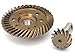 Boom Racing #BR271099 Steel Heavy Duty Helical Spiral Differential Ring & Pinion Gear (37T/13T) for All Traxxas 4WD 4X4 for Traxxas Slash 4X4 by Boom Racing