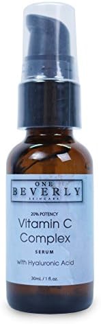 One Beverly Vitamin C Serum Anti Wrinkle Anti Aging Hyaluronic Acid Face Serum 20% active vitamin C