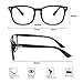 Livhò Blue Light Blocking Computer Glasses, Tablet/Gaming/TV/Phones Glasses for Women Men, Anti Eyestrain Filter UV Glare & Reduce Headache Eyewear Fake Glasses - 0.0 Magnification