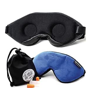 Wild Essentials Escape – Kit De áscara De Sueño 3D De Lujo Con Cavidades Para Ojos Oldeadas - Foto 6