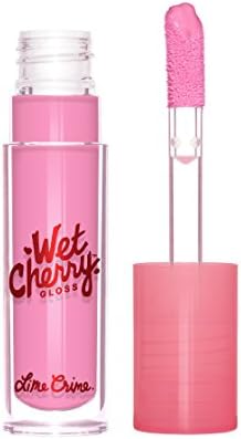 Lime Crime Wet Cherry Lip Gloss (BABY CHERRY). High Shine, Non-Sticky Lip Gloss in Baby Pink. (0.1 fl oz / 2.96 ml)