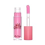 Lime Crime Wet Cherry Lip Gloss, Baby Cherry - Baby Pink - High Shine, Non-Sticky Gloss - Cherry Scent - Lightweight Ultra Glossy Sheen - Won't Bleed or Crease - Vegan - 0.1 fl oz