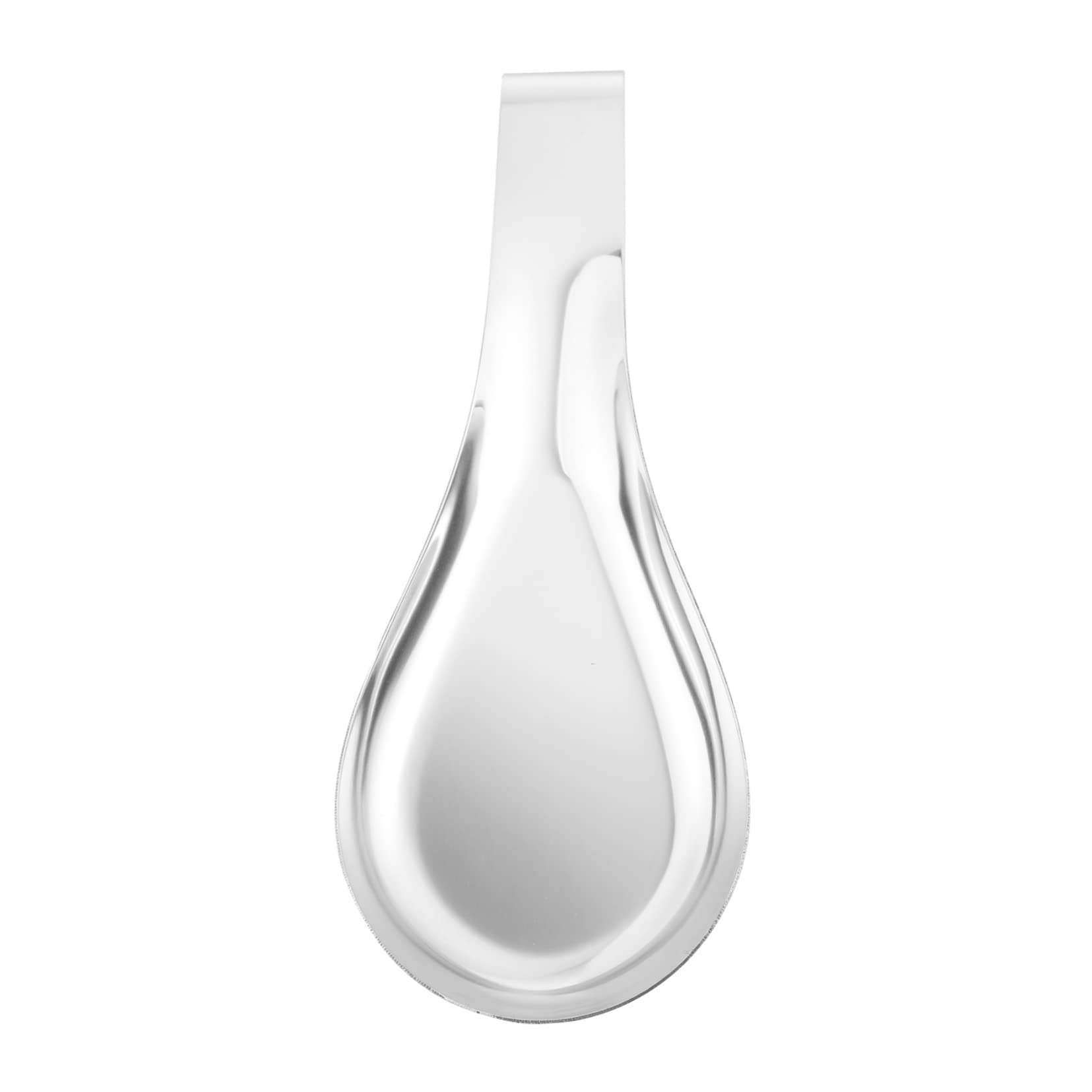 RORPOIR Stainless Steel Spoon Rest Nonslip Scoop Rack for Kitchen Utensils Practical Holder for Soup and Dessert Spoons and Easy to Clean