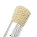 WonBuss 3Pcs Stencil Brushes Set, Art Crafts Paint Brush with Pure Natural Hog Bristle