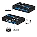 Portta HDMI to VGA Video Converter Adapter with 3.5mm Stereo Audio Converter 1080p for PS3 XBOX360 Blu-ray DVD Set-top Boxes PC Laptop to HDTV Projector