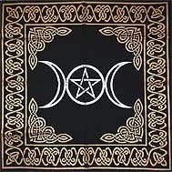 Ritual Tools - Altar Cloth Triple Goddess by Ritual Magick