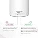 InnoGear 300ML Essential Oil Diffuser, Premium 5-in-1 Ultrasonic Aromatherapy Diffusers Scent Humidifier Aroma Diffuser Vaporizer Auto-Off Timer for Room Office Home, Greyish White, Medium