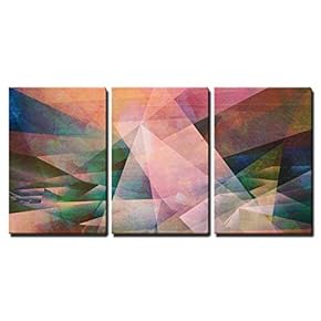 Abstract Mixed Media Created by Combining Different Layers...