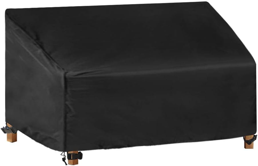 AWNIC 3 Seater Bench Cover for Garden Bench Waterproof Tear Resistant