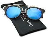 Mirror Lens Fashion Designer Sunglasses for Women