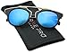 Mirror Lens Fashion Designer Sunglasses for Women