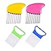 Aokin Crinkle Cut Knife set, 2 Fork Slicing Helper 2 Stainless Steel Crinkle Cutter, Fruit And Vegetable Wavy Chopper Knife, Safe Potato Cutter Onion Cutter French Fry Cutter,Kids Kitchen Tools