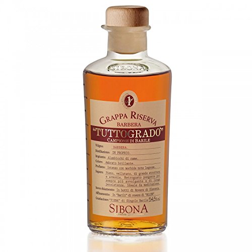Sibona Grappa Tuttogrado Barbera 0,5l 54,5%