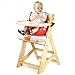 Keekaroo Height Right High Chair, Infant Insert and Tray Combo, Natural/Cherry, ONE Size (0051401KR-0002)